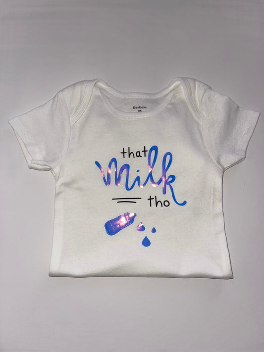 That Milk Tho' - Unisex baby bodysuit